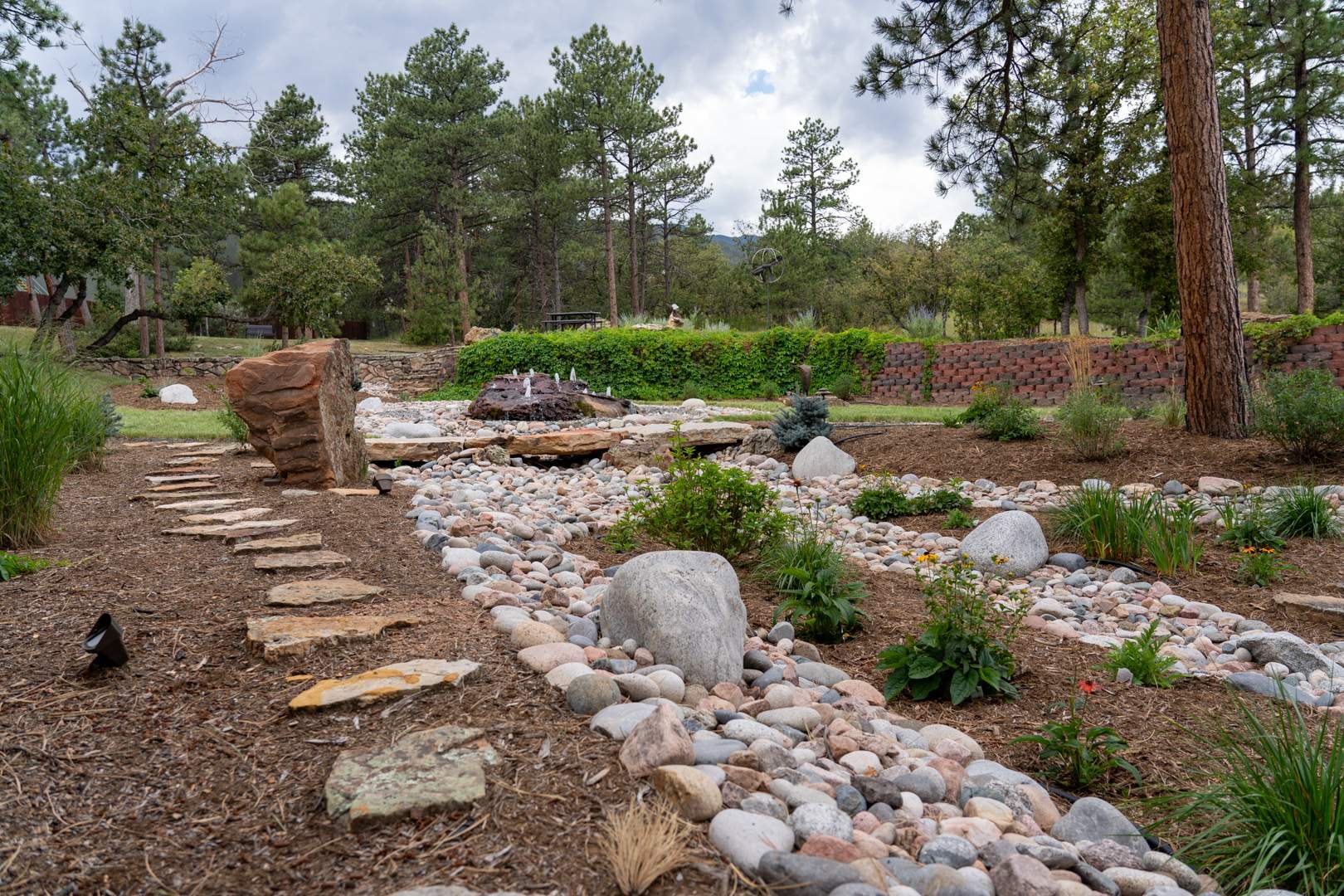 Colorado Landscape with a Smart irrigation system for homeowners