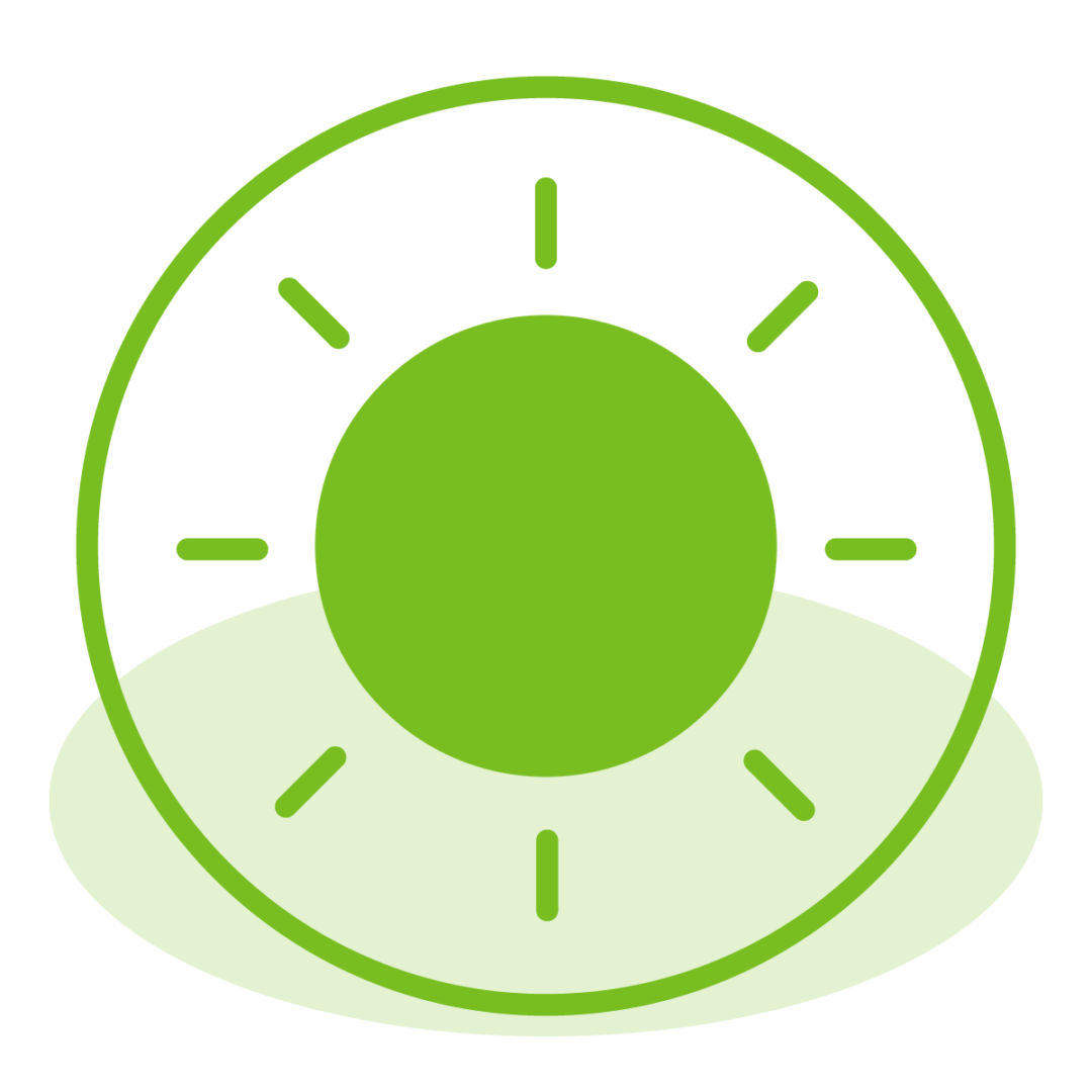 drought tolerant turfgrass icon