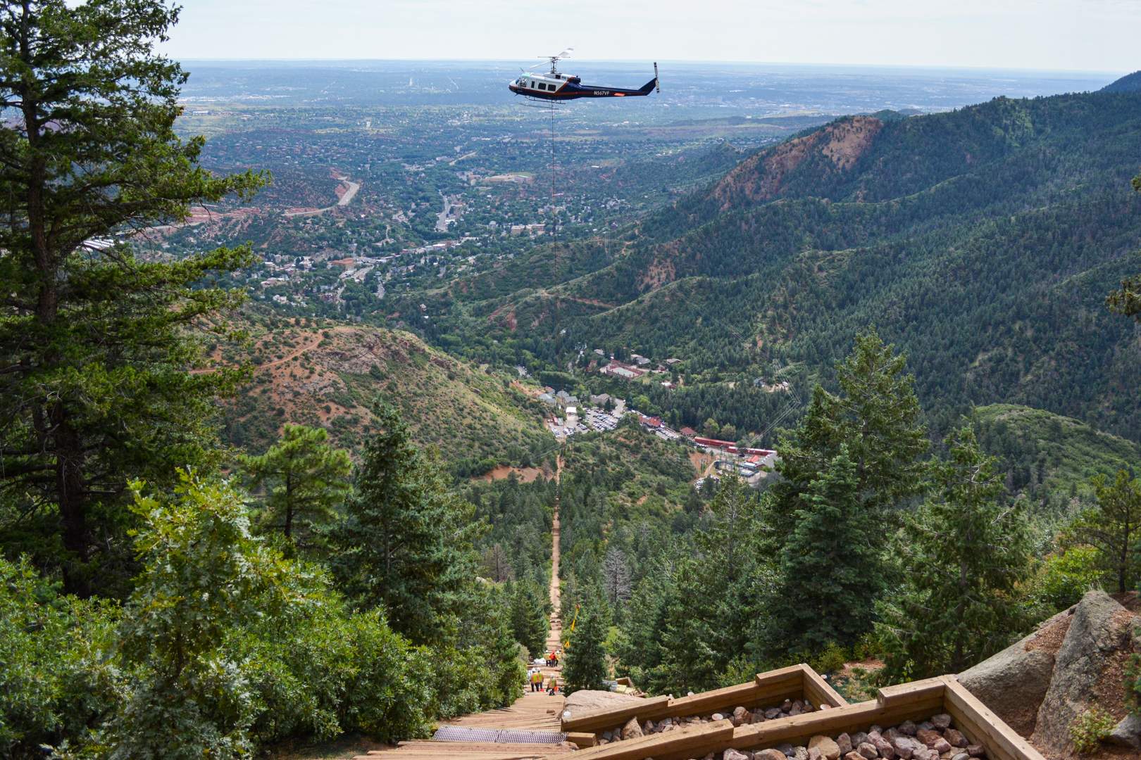 The Crews behind the Manitou Incline Rebuild