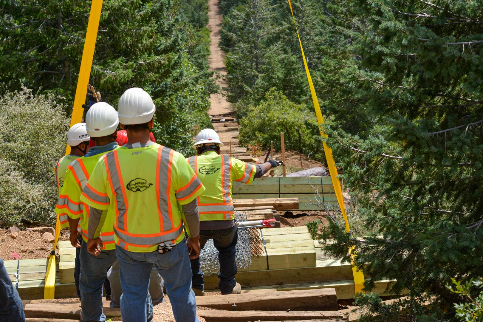 The Crews behind the Manitou Incline Rebuild