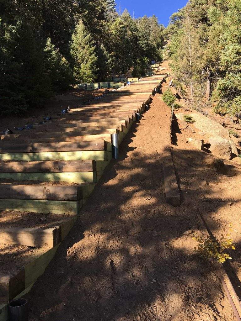 Manitou Incline Construction