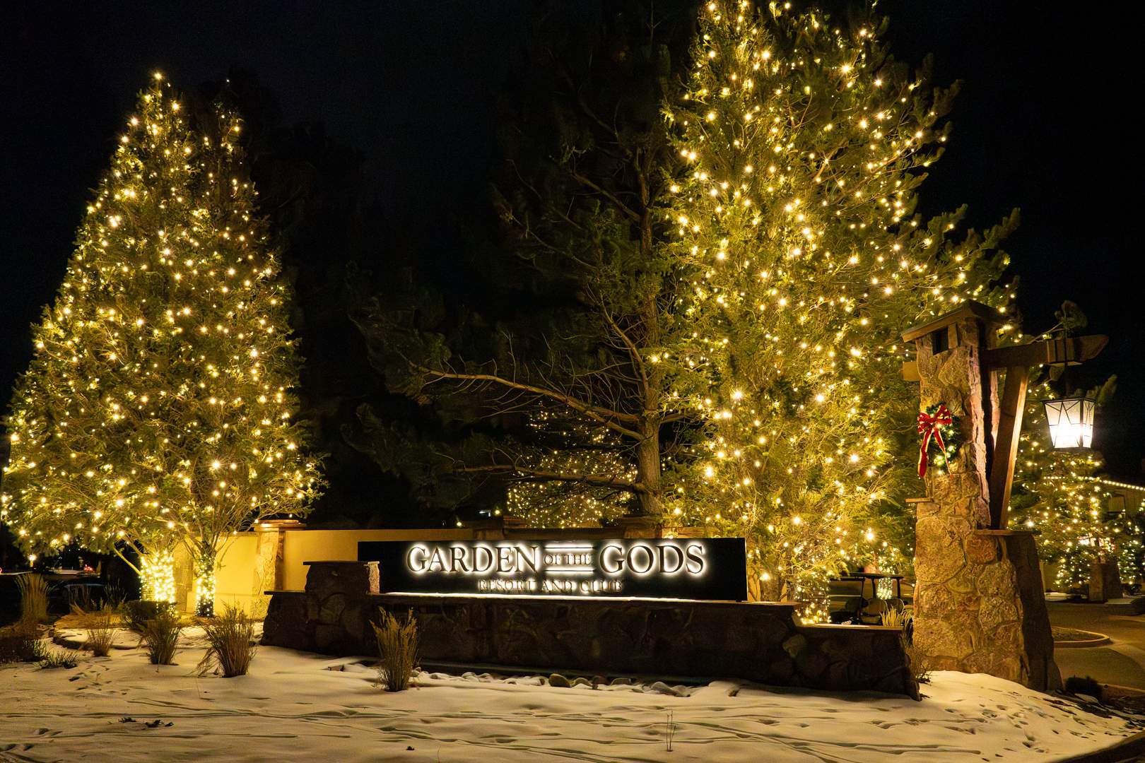 Garden of the Gods Resort Christmas Lights