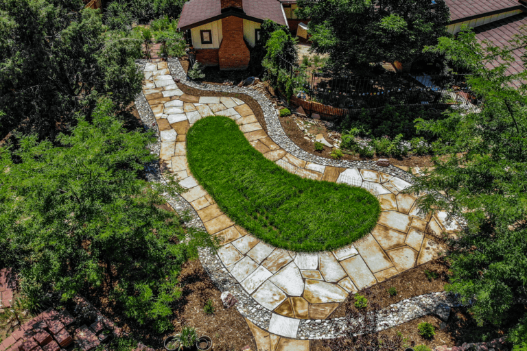 Turf with Patio