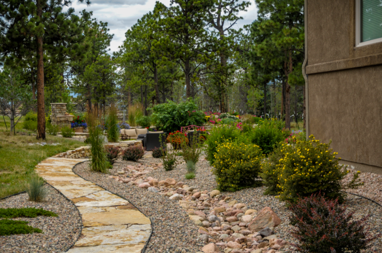 Side Stone Pathway