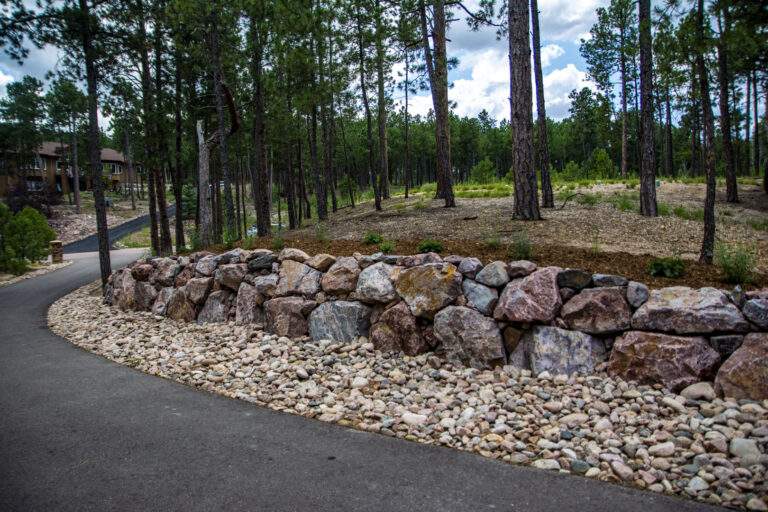 Driveway Retaining Wall