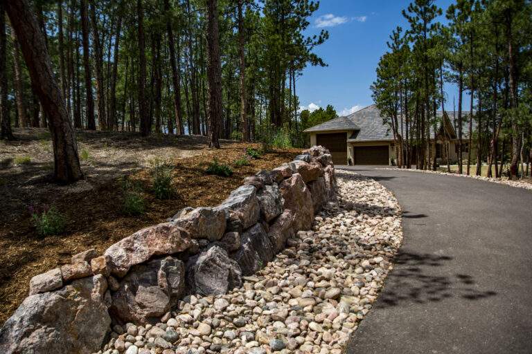 Driveway Retaining Wall