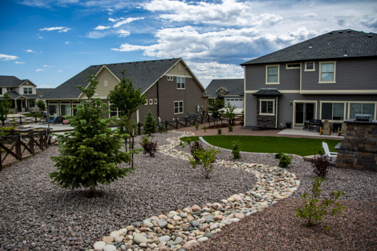 Xeriscaped Backyard