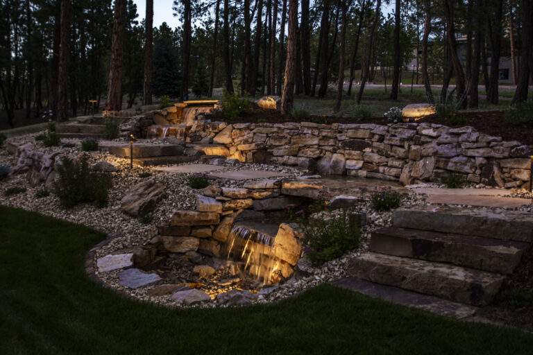 Water Feature Outdoor Lighting