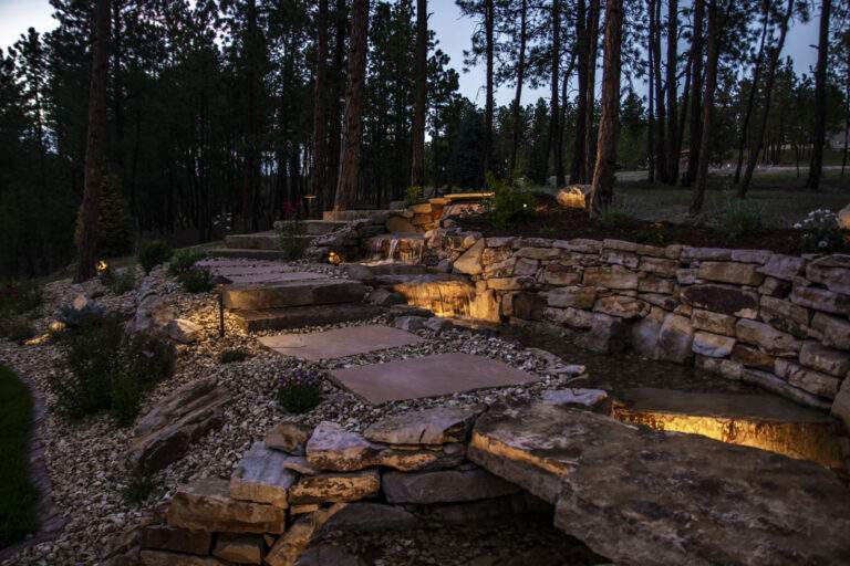 Water Feature Outdoor Lighting