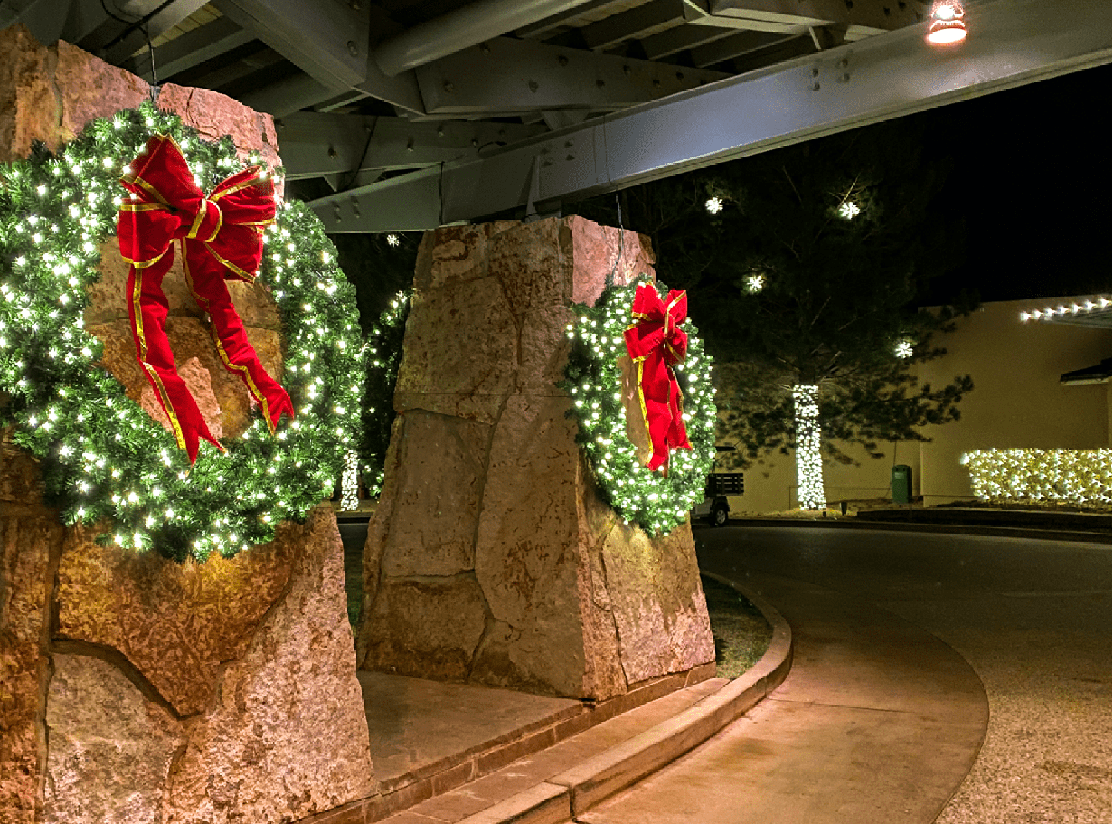 Christmas decor wreath