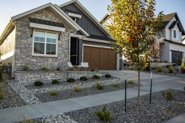 front patio retaining wall