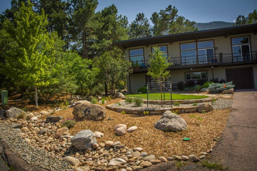 Front yard xeriscape