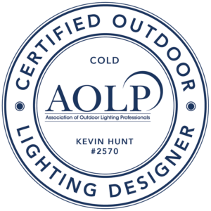 lighting professional kevin hunt certified outdoor professional graphic stamp
