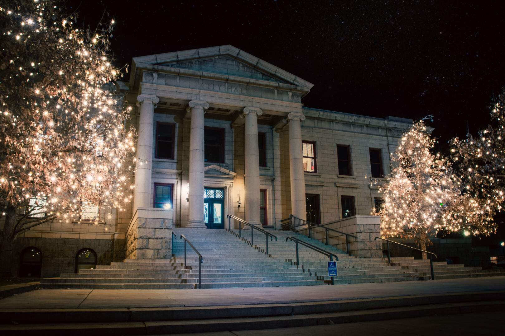 Colorado Springs City Hall Christmas Lights