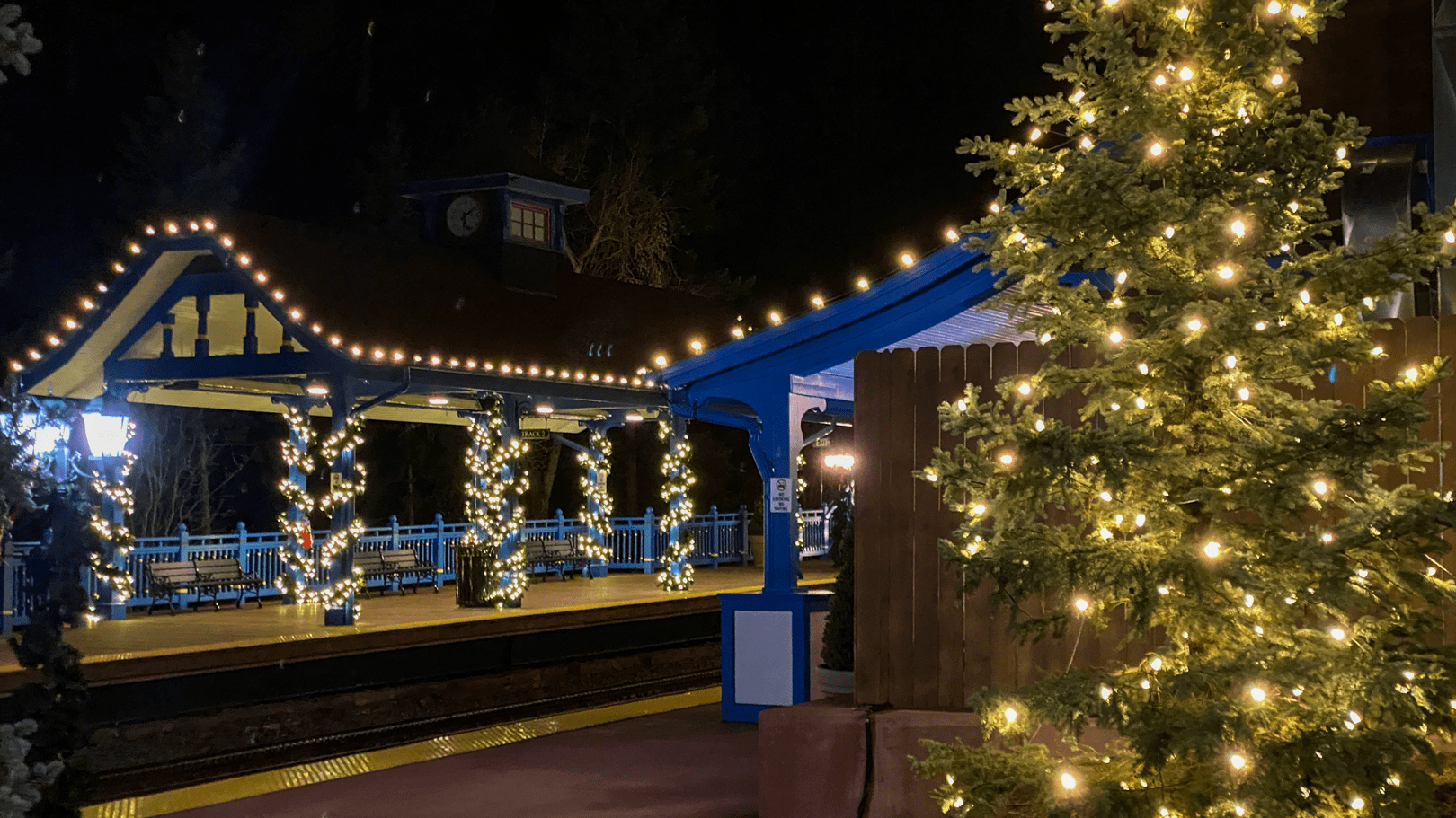 COG Railway Christmas Lights