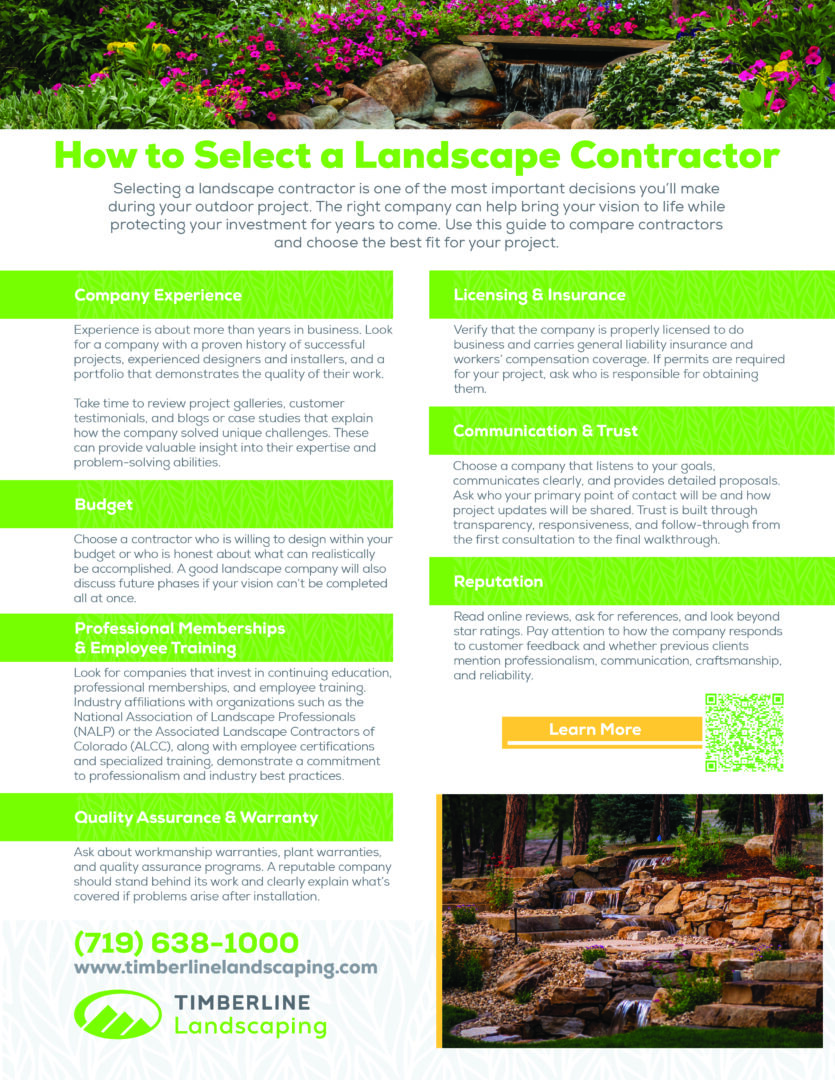 How To Select a Landscape Contractor